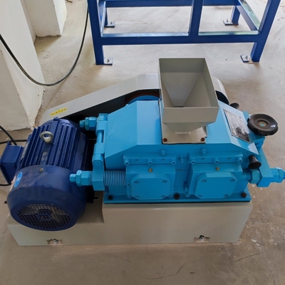 Pequena trituradora de rolos duplos de 1500 kg/h para laboratório