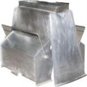 divisor da amostra do Riffle do laboratório da máquina de testes de mineral de 6kg XCF