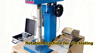 Máquina de flotação de laboratório XFD 12 para testes de minério