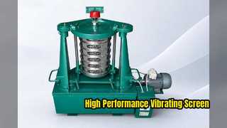 Máquina de peneira vibratória YZS de alto desempenho