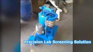 Máquina de peneira vibratória de laboratório profissional