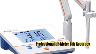 Análise de laboratório profissional do medidor de pH de bancada PH200EM